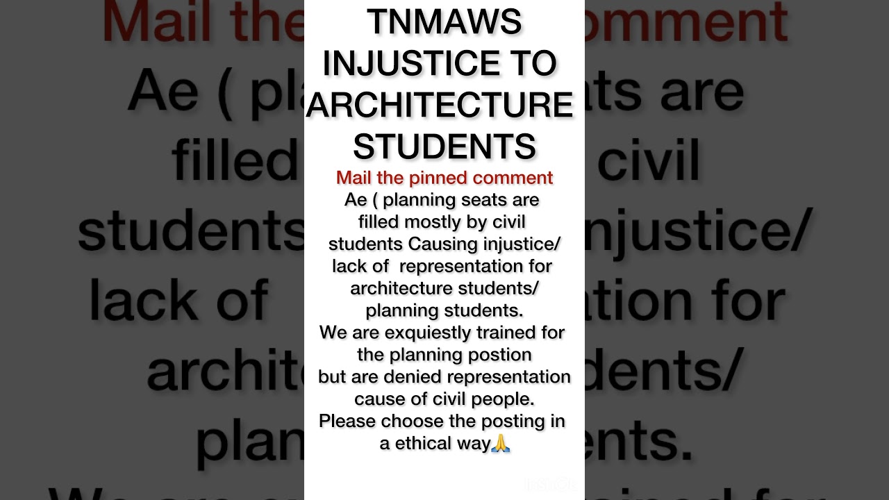 Tnmaws counselling injustice 