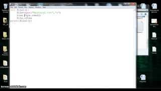 Escribir y leer archivos - Python 17
