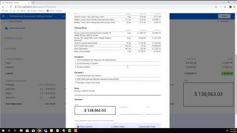 Esticom - Creating Alternate Estimates