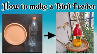 How to make Bird Feeder from Waste Materials.. Easy