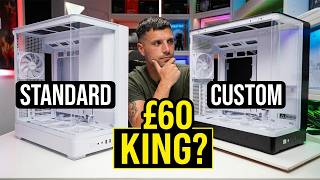 Custom black & white Montech King 45 pro case review