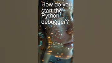 Today’s Ques: How do you start the #python debugger? #interviewprep #datascience #pythonprogramming