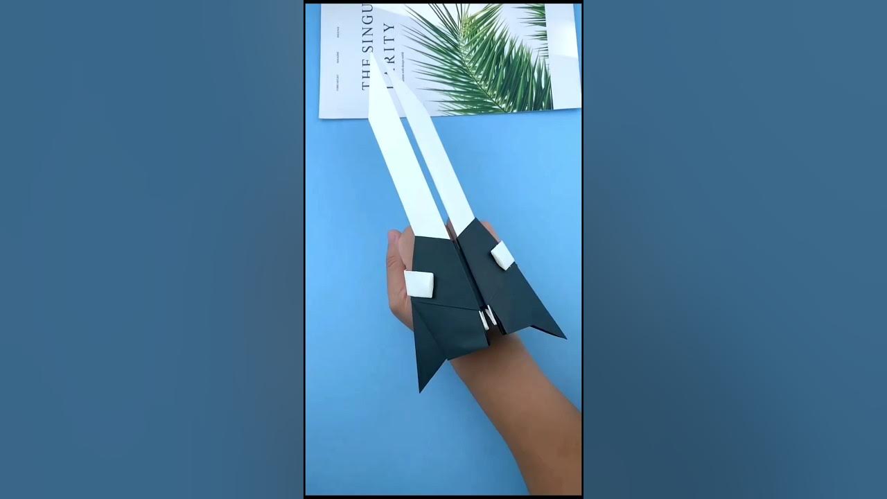 ASSASSINS CREED HIDDEN BLADE ORIGAMI UBISOFT TUTORIAL VALHALLA