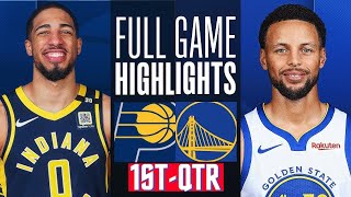 Golden State Warriors vs Indiana Pacers HIGHLIGHTS 1st - QTR HD | 2024 NBA season | 3\/22\/2024