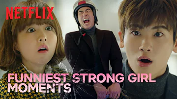 Funniest 'Strong Girl' Moments from Strong Girl Bong-soon | K-drama Recommendation | Netflix [ENG]