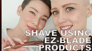 UNBOXING & REVIEW- Sheba Salvic shave using EZ-BLADE Shaving Products  #ezblade #shebasalvic