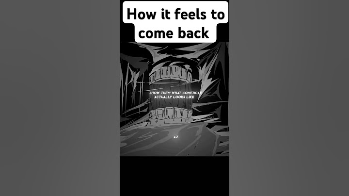 comeback