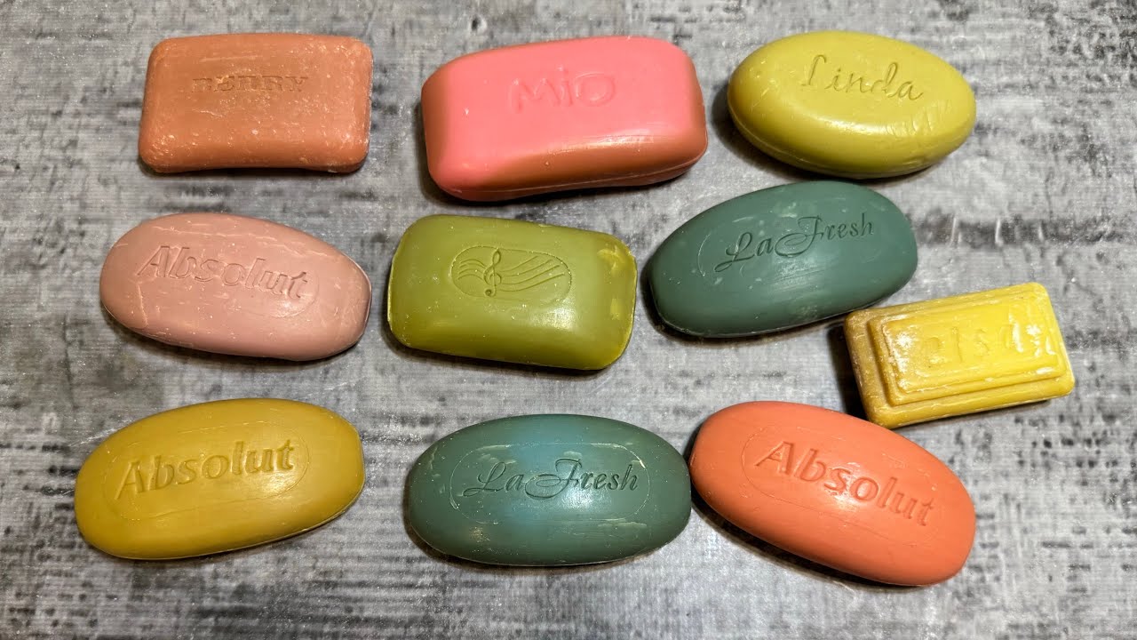 ASMR Soap/ cutting dry soap/ резка прогоклого мыла