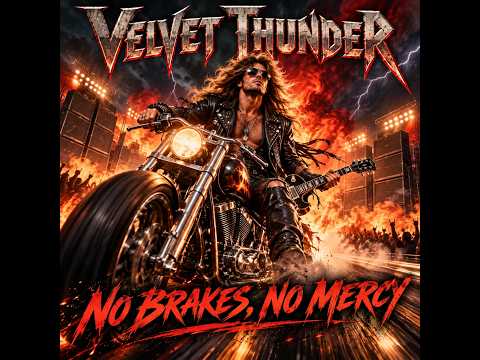 VELVET THUNDER — NO BRAKES, NO MERCY 🔥 | Official Single | Thunder Records