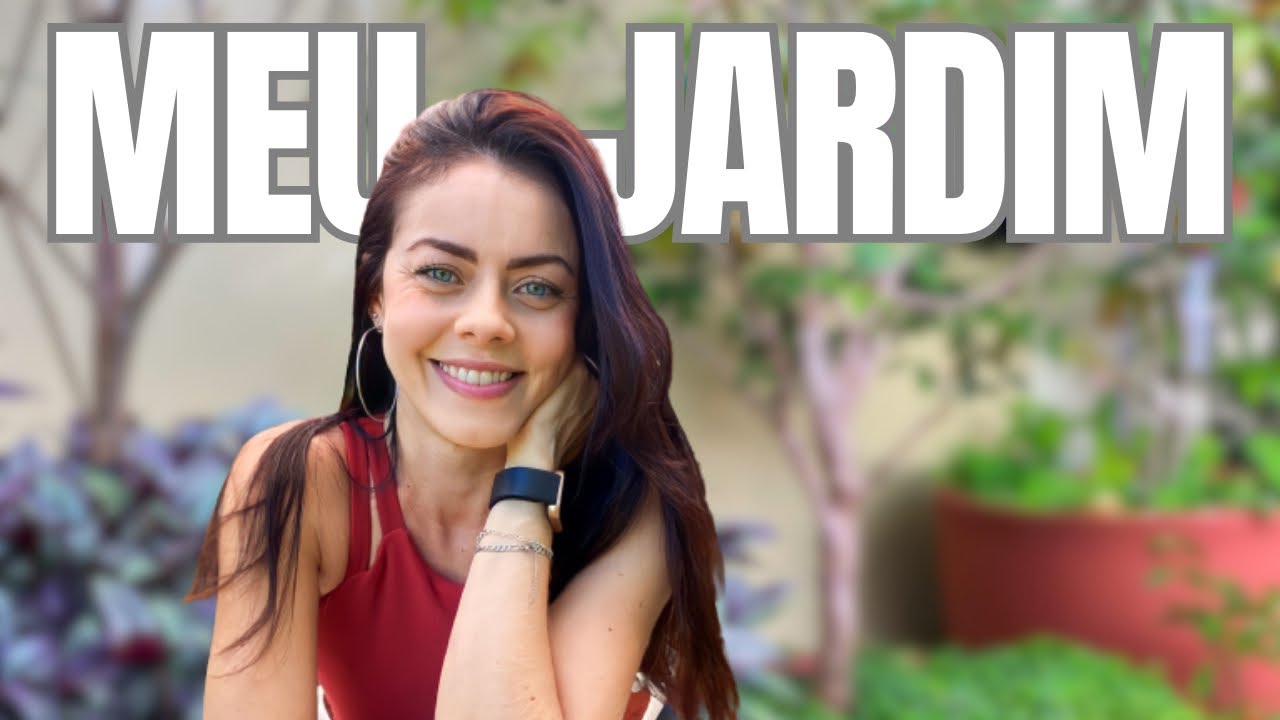 TOUR NO JARDIM mostrando minhas plantas novas e a outra parte do jardim!