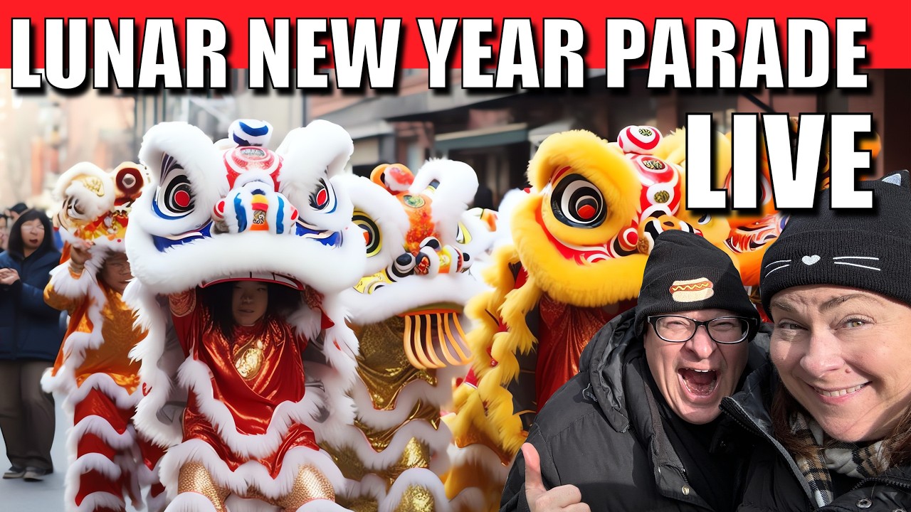 LIVE 🔴 Lunar New Year Parade Chinatown! 🧧 #NYC #lunarnewyear #2026