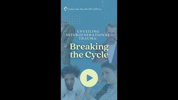Unveiling Generational Trauma: Breaking the Cycle | Dr. Carolyn Ross