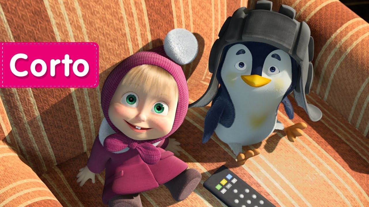 Pinguino De Masha Y El Oso