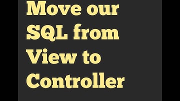 Databases & Rails: Wk 5 Putting Database Logic in Controllers