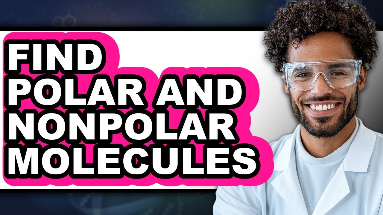 How to Find Polar and Nonpolar Molecules - Step by Step - YouTube