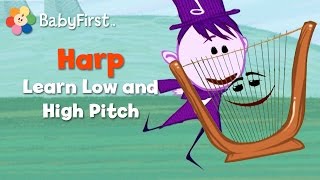 Harp | Notekins | Music Videos | BabyFirst TV