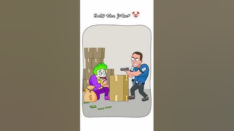 Help the joker : HideMyproof 😎 Android X iOS #shorts​ #fyp