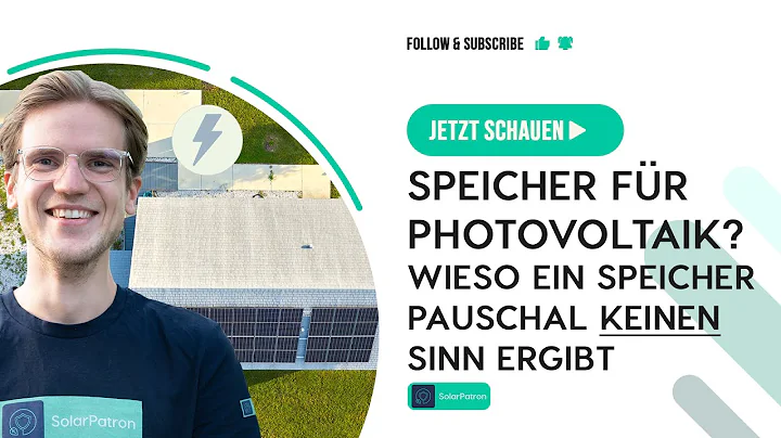 Speicher fr Photovoltaik? Wieso ein Speicher pausc...