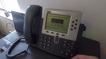 Cisco 7940 & 7960 Factory reset