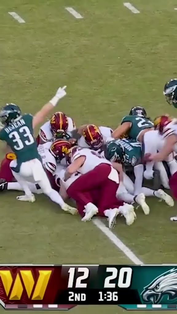 bite the ball ?️ #willshipley #philadelphia #eagles #nflplayoffs #nfl