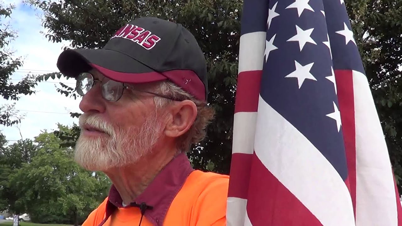 Day #95 Log Cabin Democrat Newspaper Interview (raw) of Pastor Chick's Walk Across America