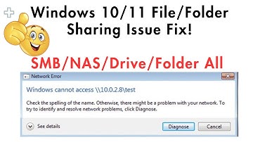 Fix Windows 11 File Sharing Issues | SMB, NAS, Folder & Drive Not Accessible (100% Working)