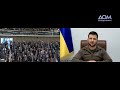 Война в Украине. Наказание для РФ. Обращение Зеленского к народу и политикам Швеции