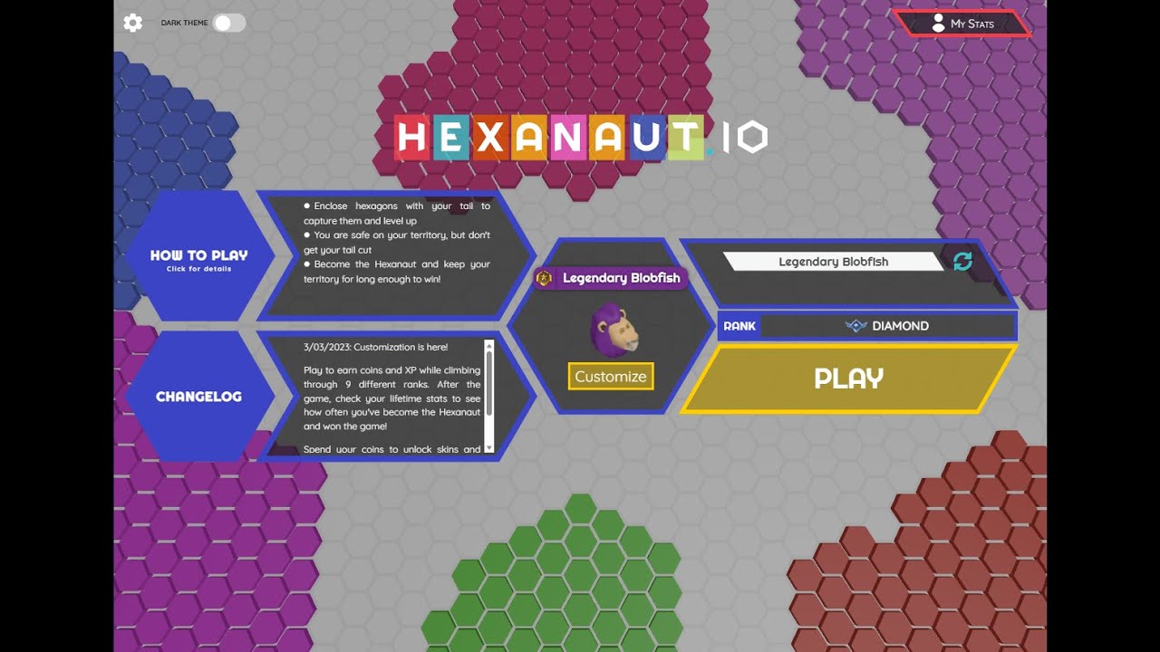annihilating everyone (Then losing) in Hexnaut.io - YouTube