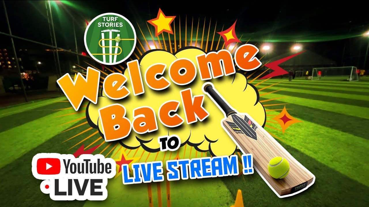 Welcome Back 2 Turf Stories Live Stream!! #youtube #tennisballcricket # ...