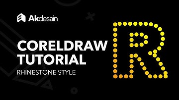 Coreldraw Tutorial - Rhinestone Style