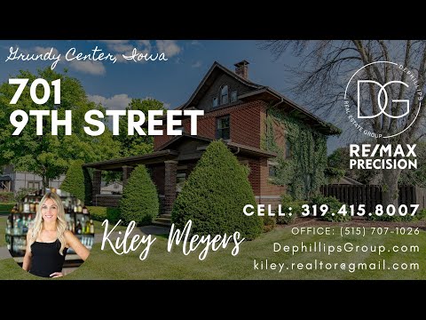 701 9th Street, Grundy Center, IA home video tour