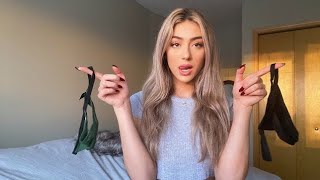 Try On Haul | 12 August 2023 | Tiny See Through Lingerie G string Transparent Thong Panty Haul