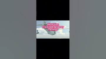 Pilots That Tried To Perform An Emergency Landing | #airplane #aviation #avgeeks