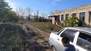 Северный Казахстан.Полностью заброшенное село,куда все подевались???