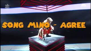 song mino - AGREE (Han   Rom   Eng   Indo) lyrics Live at GDA 2019