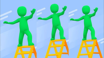 Ladder Master Stack Rider  Satisfying gameplay android, IOS