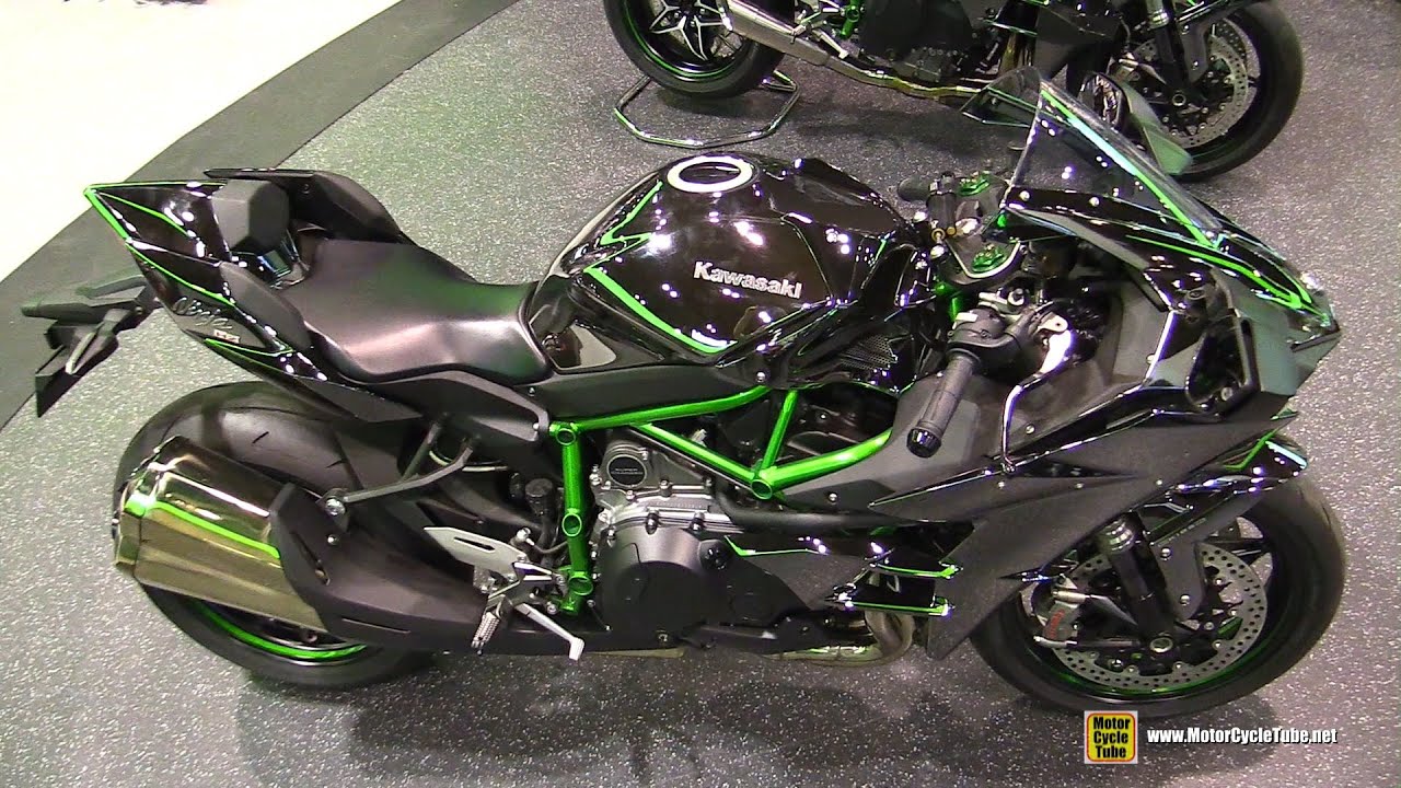 2015 Kawasaki Ninja H2 - Walkaround - 2015 AIMExpo Orlando - YouTube