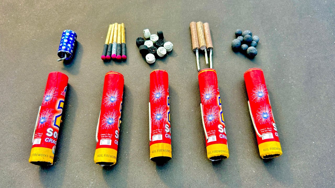 Homemade Diwali Sky Shot Making and Testing 