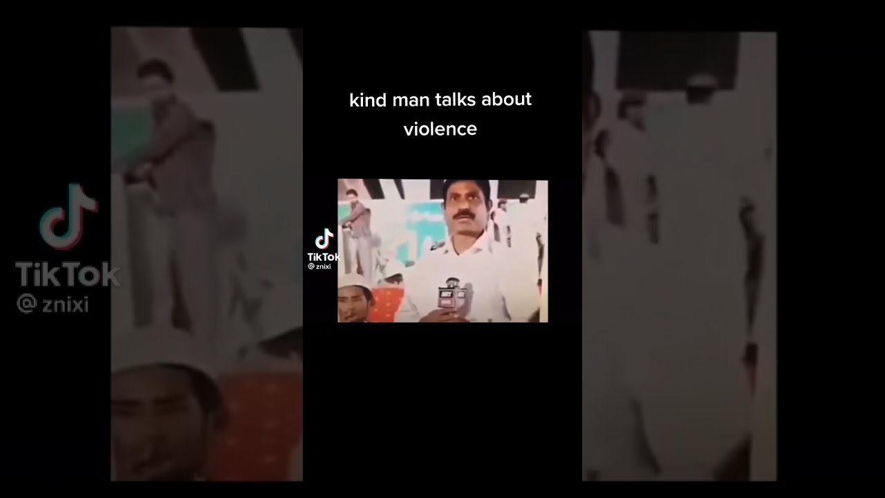 A Kind Man Talks About Violence 