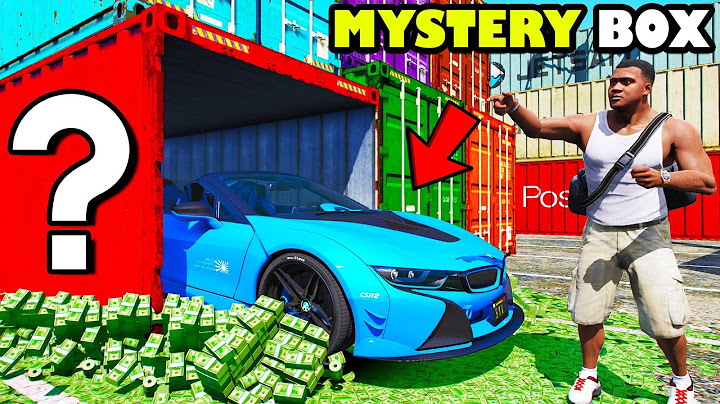 Franklin Opening Mystery Containers On Cargo Ship In GTA 5 | SHINCHAN and CHOP