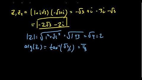 Multiplication of Complex Numbers in Trigonometric Form