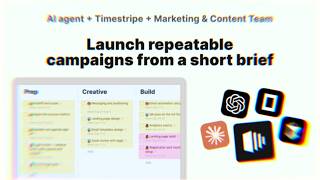 Information Launch repeatable campaigns from a short brief News