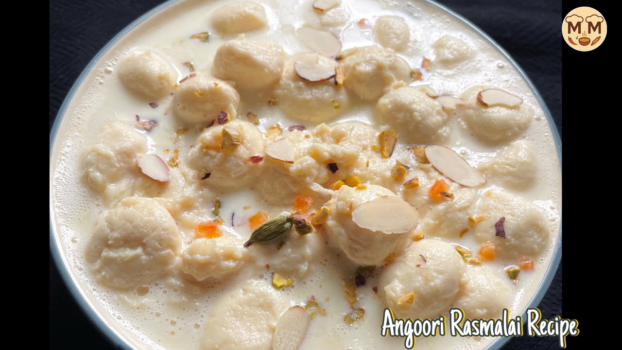 Angoor Rasmai Angoori Rasmalai | Perfect Festival Sweet Recipe | Rasmalai at Home ...
