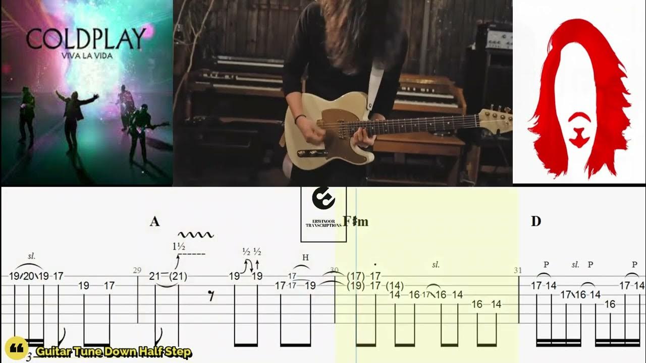 Viva La Vida - Coldplay (Mateus Asato) Solo Part with TABS (Martin Miller Session Band) Viva La Vida - Coldplay (Mateus Asato) Solo Part with TABS (Martin Miller Session Band)