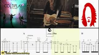 Viva La Vida - Coldplay (Mateus Asato) Solo Part with TABS (Martin Miller Session Band)