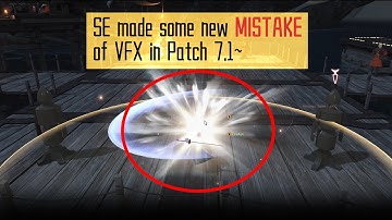SE made some new mistake of VFX in patch 7.1