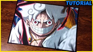 Como Desenhar O LUFFY GEAR 5  PASSO A PASSO 