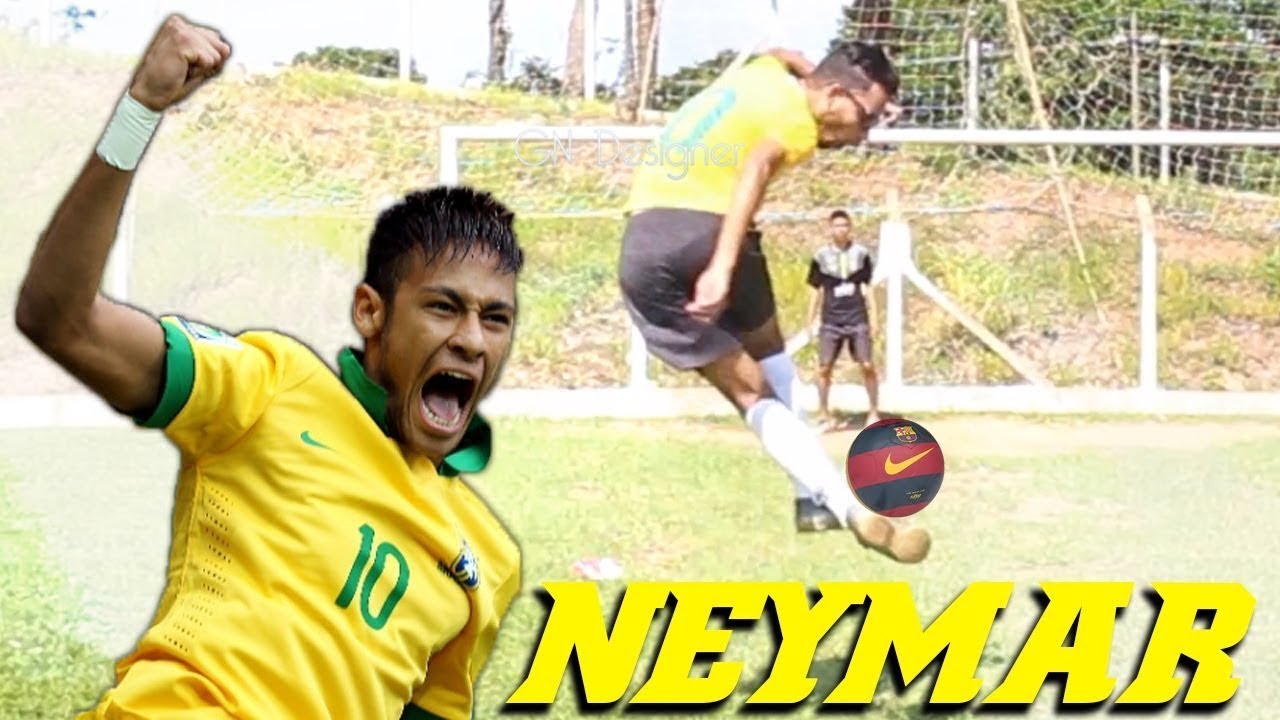 DESAFIO DE FUTEBOL ▶ Dominio do Neymar e Finalização doisy vedrines