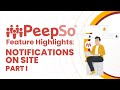 PeepSo Feature Highlights: Notifications On Site