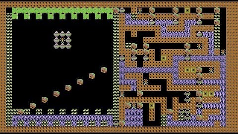 Boulder Dash for profs - Sendy Dash 1 Cave 24